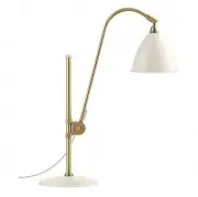 Lampa stołowa Bestlite Bl1 mosiężna biała Gubi