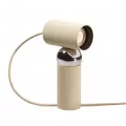 Lampa stołowa Bilboquet beżowa Flos