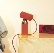 Lampa stołowa Bilboquet czerwona Flos