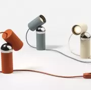 Lampa stołowa Bilboquet czerwona Flos