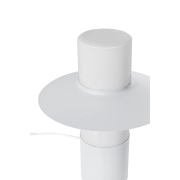 Lampa stołowa Caponio biała Ummo
