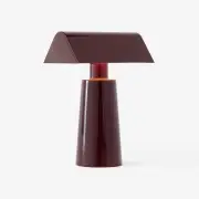 Lampa stołowa Caret MF1 ciemny burgund Andtradition