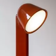 Lampa stołowa Ceramique down czerwona Flos