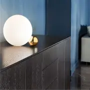 Lampa stołowa Copycat złota Flos