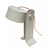 Lampa stołowa Crea piaskowa HUbsch