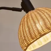 Lampa stołowa Damila czarna kave home