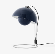 Lampa stołowa Flowerpot VP4 steel blue Andtradition