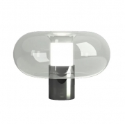Lampa stołowa Fontanella 20 cm czarna Fontana Arte