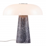 Lampa stołowa Glossy szara