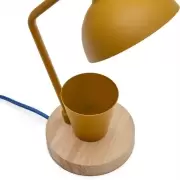 Lampa stołowa Katia musztardowa kave home
