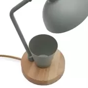 Lampa stołowa Katia zielona kave home