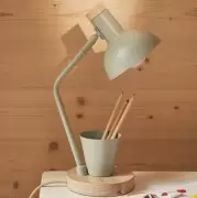 Lampa stołowa Katia zielona kave home