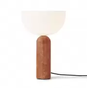 Lampa stołowa Kizu 45 cm rdzawy marmur New Works
