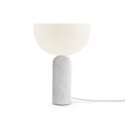 Lampa stołowa Kizu mała biały marmur New Works