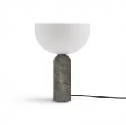 Lampa stołowa Kizu 35 cm szary marmur New Works
