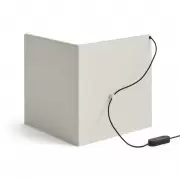 Lampa stołowa LBM Corner kremowa Hay