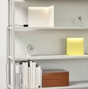 Lampa stołowa LBM Corner kremowa Hay