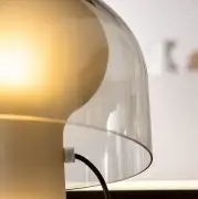 Lampa stołowa Lilly przydymiona Karman