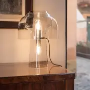 Lampa stołowa Lilly transparentna Karman