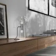 Lampa stołowa Lilly transparentna Karman