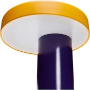 Lampa stołowa Magic fioletowo-żółta HUbsch