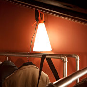 Lampa stołowa Mayday pomarańczowa Flos