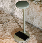 Lampa stołowa Oblique zielona Flos