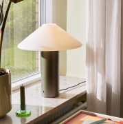Lampa stołowa Orbit zielona Hubsch