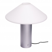 Lampa stołowa Orbit srebrna Hubsch