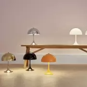 Lampa stołowa Panthella Mini czarna Louis Poulsen