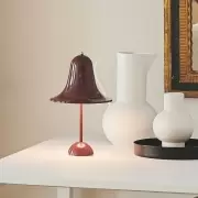 Lampa stołowa Pantop srebrna Verpan