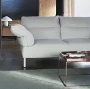 Lampa stołowa Pao szkło opalizowane Hay