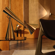 Lampa stołowa Pose Task Light srebrna Tom Dixon