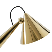 Lampa stołowa Pose Task Light złota Tom Dixon
