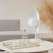 Lampa stołowa Sallo biała Ummo