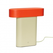 Lampa stołowa Sleek zielono-czerwona Hubsch
