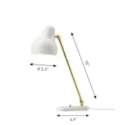 Lampa stołowa VL38 biała Louis Poulsen