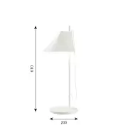 Lampa stołowa YUH biała Louis Poulsen