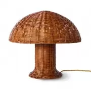 Lampa stołowa rattan naturalny HKliving