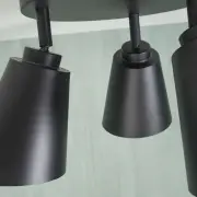 Lampa sufitowa Bremen trzyramienna czarna Its about Romi