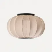 Lampa sufitowa Knit-Wit 45 cm oval piaskowa Made By Hand