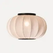 Lampa sufitowa Knit-Wit 45 cm oval piaskowa Made By Hand