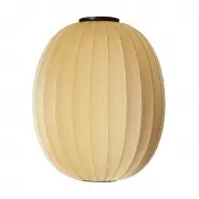 Lampa sufitowa Knit-Wit 65 cm żółta Made By Hand