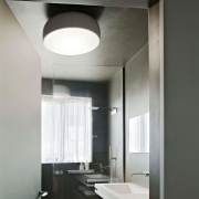 Lampa sufitowa Smithfield szaro-brązowa Flos