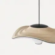 Lampa wisząca Flying 58 cm złota Made By Hand