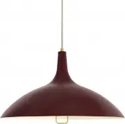 Lampa wisząca 1965 bordowa Gubi