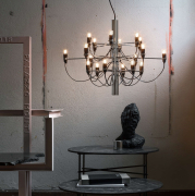 Lampa wisząca 2097/18 Clear Bulbs chromowana Flos