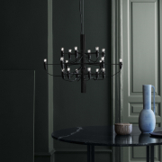 Lampa wisząca 2097/18 Clear Bulbs czarna matowa Flos