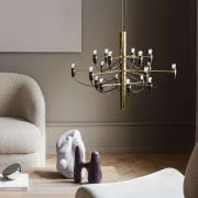 Lampa wisząca 2097/18 Clear Bulbs mosiężna Flos
