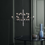 Lampa wisząca 2097/18 Frosted Bulbs chromowana Flos